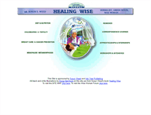 Tablet Screenshot of healing-wise.com